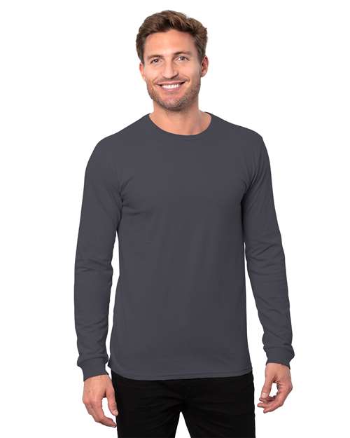 Threadfast Apparel Unisex Epic Long Sleeve T-Shirt T3000 - Graphite