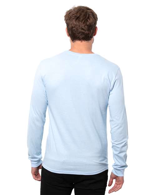 Threadfast Apparel Unisex Epic Long Sleeve T-Shirt T3000 - Light Blue