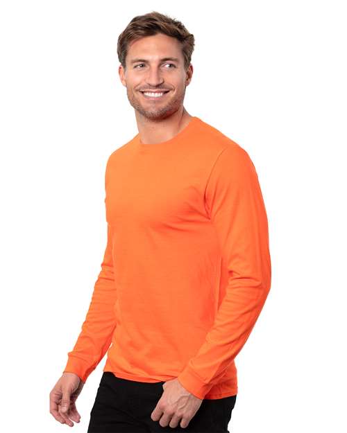 Threadfast Apparel Unisex Epic Long Sleeve T-Shirt T3000 - Orange