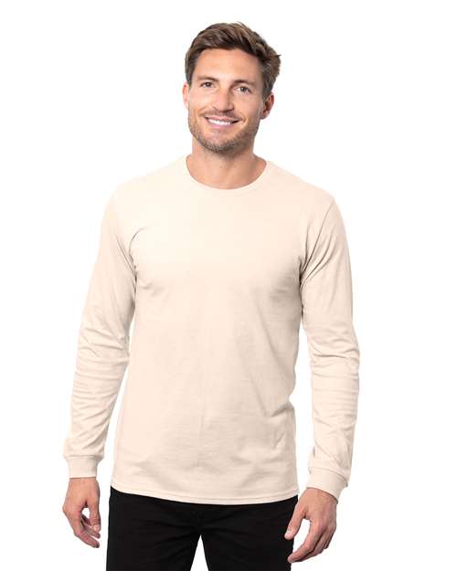 Threadfast Apparel Unisex Epic Long Sleeve T-Shirt T3000 - Sand