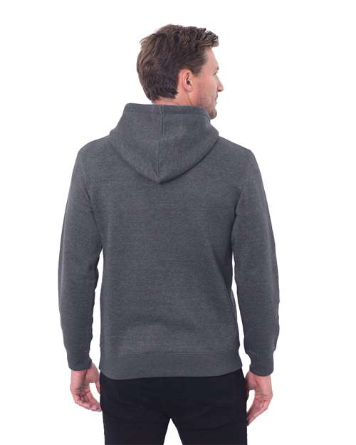Threadfast Apparel Unisex Epic Fleece Pullover Hooded Sweatshirt T2000 - Heather Dark Grey
