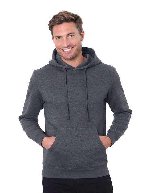 Threadfast Apparel Unisex Epic Fleece Pullover Hooded Sweatshirt T2000 - Heather Dark Grey