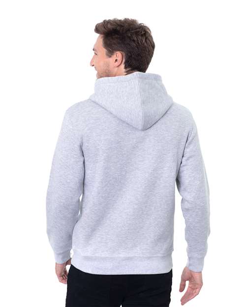 Threadfast Apparel Unisex Epic Fleece Pullover Hooded Sweatshirt T2000 - Heather Grey