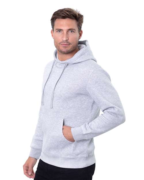 Threadfast Apparel Unisex Epic Fleece Pullover Hooded Sweatshirt T2000 - Heather Grey