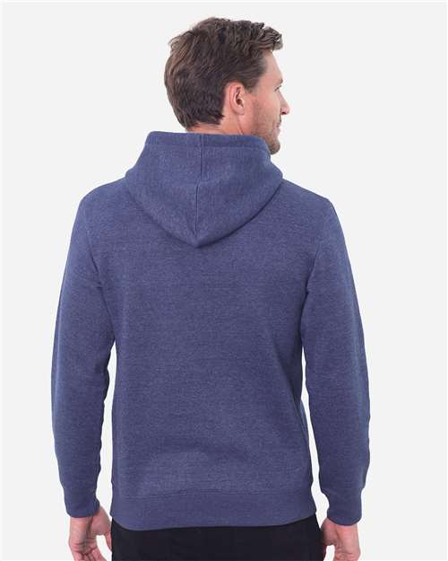 Threadfast Apparel Unisex Epic Fleece Pullover Hooded Sweatshirt T2000 - Heather Navy