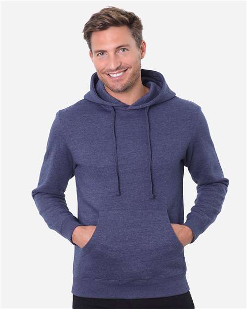 Threadfast Apparel Unisex Epic Fleece Pullover Hooded Sweatshirt T2000 - Heather Navy