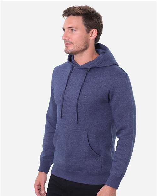 Threadfast Apparel Unisex Epic Fleece Pullover Hooded Sweatshirt T2000 - Heather Navy