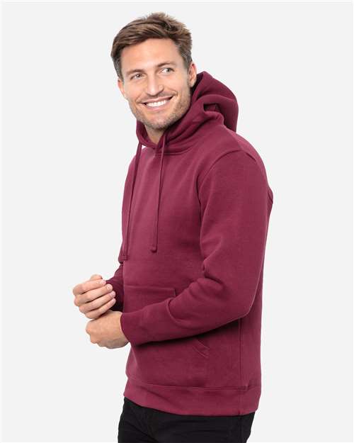 Threadfast Apparel Unisex Epic Fleece Pullover Hooded Sweatshirt T2000 - Maroon
