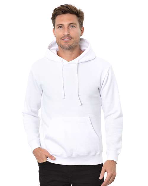 Threadfast Apparel Unisex Epic Fleece Pullover Hooded Sweatshirt T2000 - White