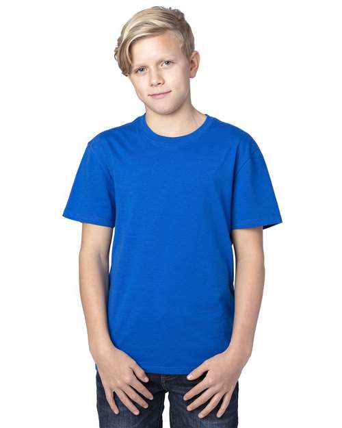 Threadfast Apparel Youth Ultimate CVC T-Shirt 600A