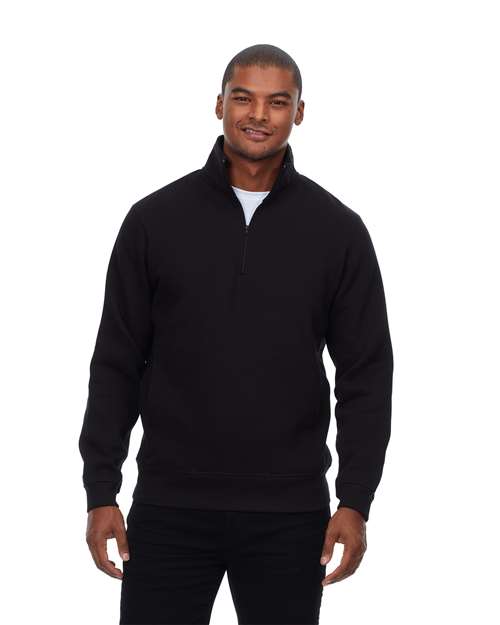 Threadfast Apparel Unisex Ultimate Fleece Quarter-Zip Sweatshirt 320Q