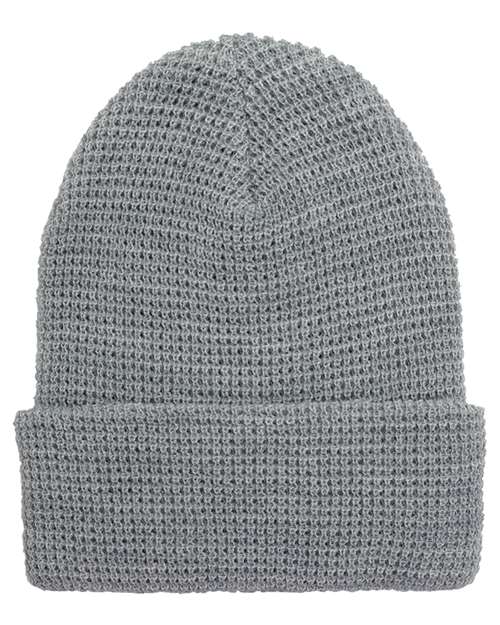 YP Classics Waffle Cuffed Beanie 2501KC