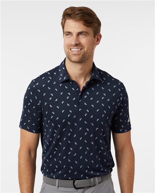 Adidas Men's Ultimate365 Mesh Print Polo A2012
