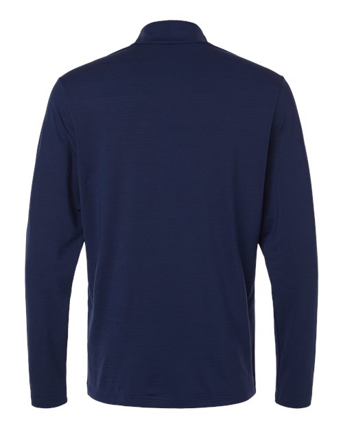 Adidas Men's Textured Stripe Quarter-Zip Pullover A708