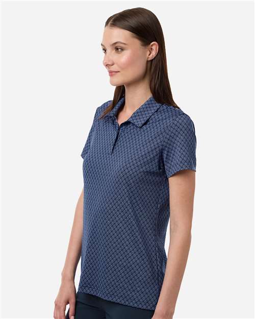Adidas Women's 4-Way Stretch Printed Polo A717
