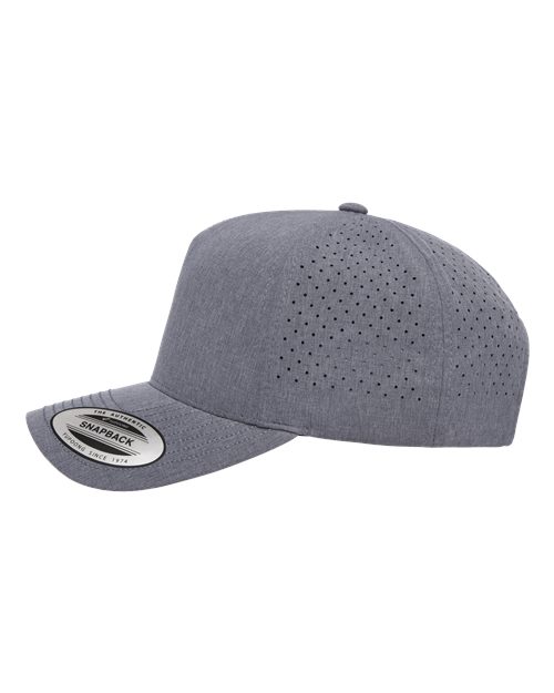 YP Classics Five-Panel Snapback with Perforated Cap 5389AP
