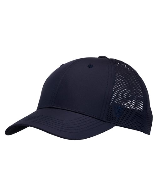 J. America Flight Lasercut Mesh Trucker Cap TW5536