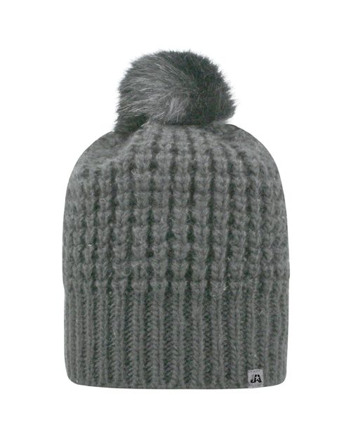 J. America Slouch Bunny Knit Beanie TW5005