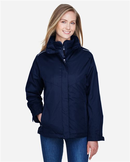 CORE365 Women's 3-in-1 Jacket with Fleece Liner 78205