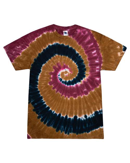 Colortone Unisex Multi-Color Tie-Dyed T-Shirt CD1000