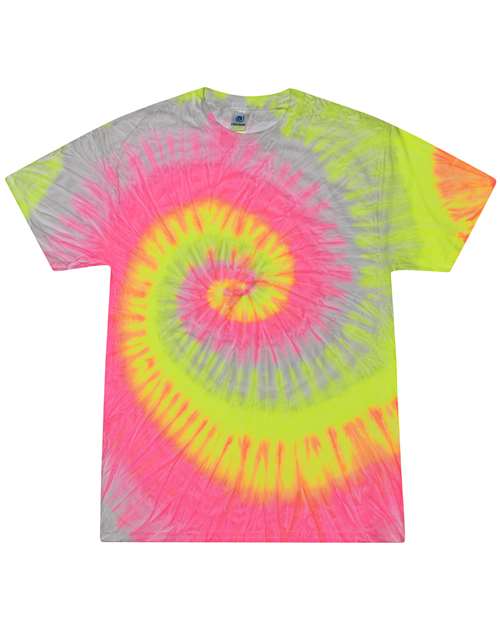 Colortone Unisex Multi-Color Tie-Dyed T-Shirt CD1000