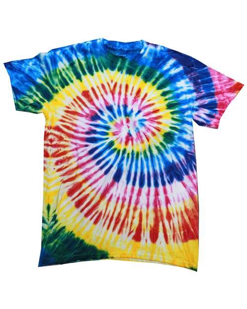 Colortone Unisex Multi-Color Tie-Dyed T-Shirt CD1000