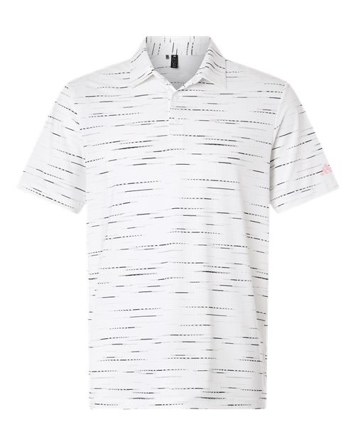 Adidas Men's Ultimate365 Mesh Glimmer Print Polo A2015