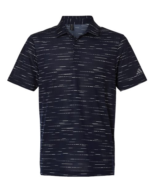 Adidas Men's Ultimate365 Mesh Glimmer Print Polo A2015