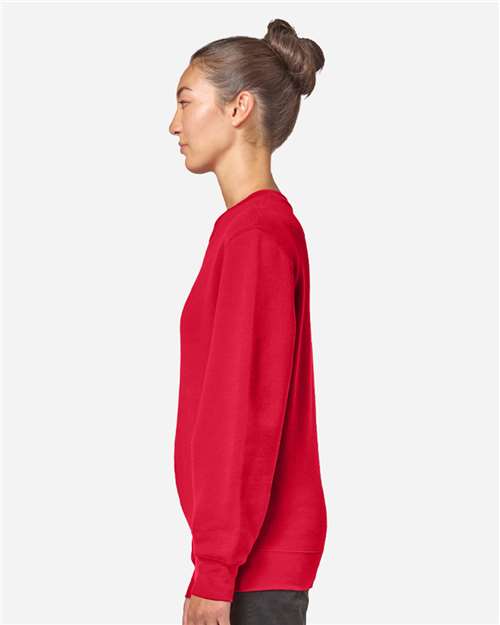 Lane Seven Unisex Premium Crewneck Sweatshirt LS14004 - Cardinal