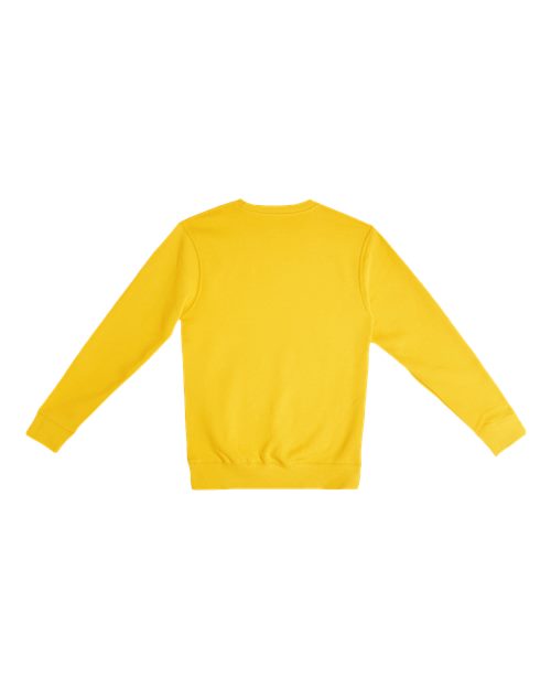 Lane Seven Unisex Premium Crewneck Sweatshirt LS14004 - Lemon