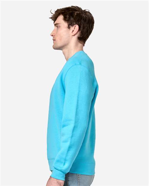 Lane Seven Unisex Premium Crewneck Sweatshirt LS14004 - Ocean Blue