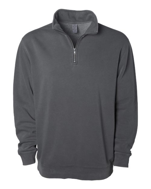 Independent Trading Co. Unisex Pigment-Dyed Quarter-Zip Pullover PRM4600QZ