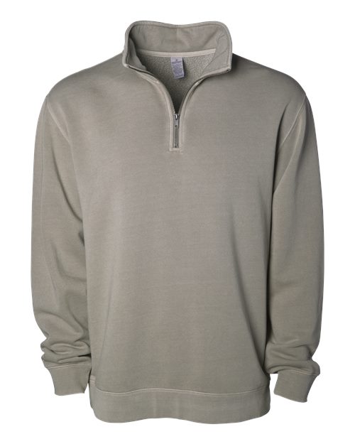Independent Trading Co. Unisex Pigment-Dyed Quarter-Zip Pullover PRM4600QZ