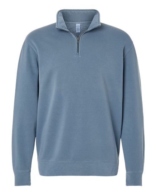 Independent Trading Co. Unisex Pigment-Dyed Quarter-Zip Pullover PRM4600QZ