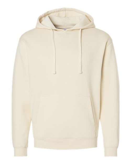 LAT Unisex Elevated Fleece Hoodie Sweatshirt 6926 - Natural