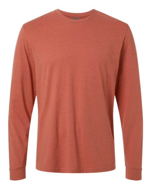 Next Level Unisex CVC Long Sleeve T-Shirt 6211 - Heather Redwood