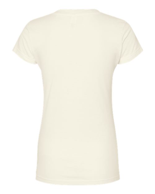 Tultex Women's Fine Jersey V-Neck T-Shirt 214
