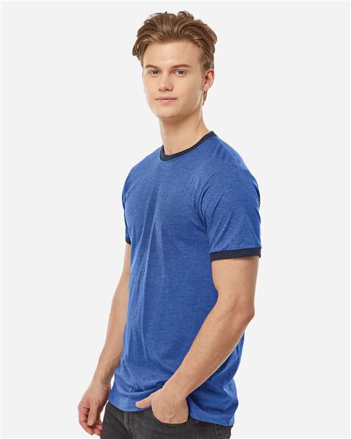 Tultex Unisex Fine Jersey Ringer T-Shirt 246
