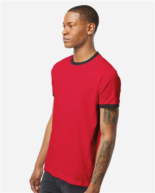 Tultex Unisex Fine Jersey Ringer T-Shirt 246