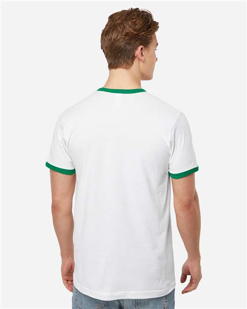 Tultex Unisex Fine Jersey Ringer T-Shirt 246