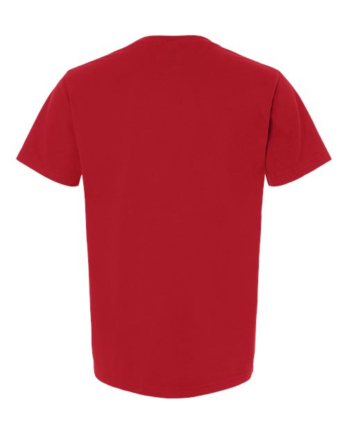 BELLA + CANVAS Unisex Heavyweight Garment-Dyed Tee 4810GD - Pop Red