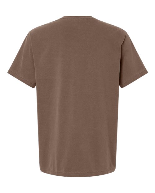 BELLA + CANVAS Unisex Heavyweight Garment-Dyed Tee 4810GD - Washed Cocoa