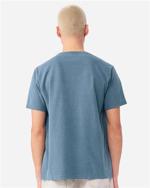 BELLA + CANVAS Unisex Heavyweight Garment-Dyed Tee 4810GD - Washed Denim