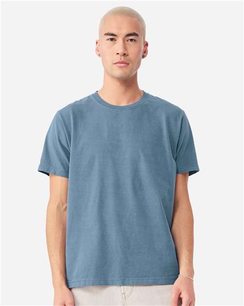 BELLA + CANVAS Unisex Heavyweight Garment-Dyed Tee 4810GD - Washed Denim