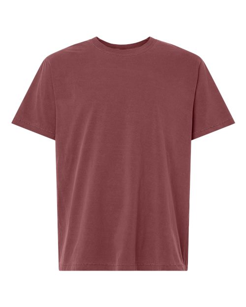 BELLA + CANVAS Unisex Heavyweight Garment-Dyed Tee 4810GD - Washed Maroon