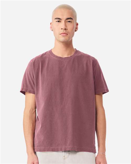 BELLA + CANVAS Unisex Heavyweight Garment-Dyed Tee 4810GD - Washed Maroon