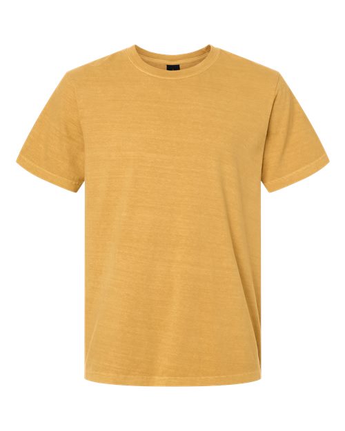BELLA + CANVAS Unisex Heavyweight Garment-Dyed Tee 4810GD - Washed Mustard