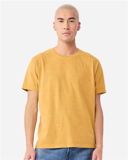 BELLA + CANVAS Unisex Heavyweight Garment-Dyed Tee 4810GD - Washed Mustard