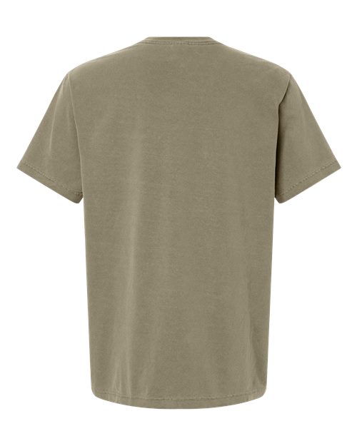 BELLA + CANVAS Unisex Heavyweight Garment-Dyed Tee 4810GD - Washed Olive