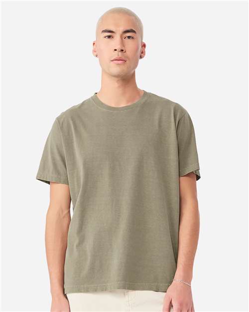 BELLA + CANVAS Unisex Heavyweight Garment-Dyed Tee 4810GD - Washed Olive